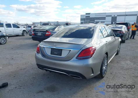 2019 Mercedes-Benz C 300 из США, поврежденный, VIN 55SWF8DB8KU309933